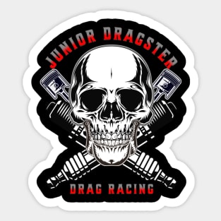 Junior Dragster Drag Racing Sticker